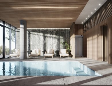 Venta de apartamento de 2 dormitorios, Edificio St. Moritz, oportunidad en pozo