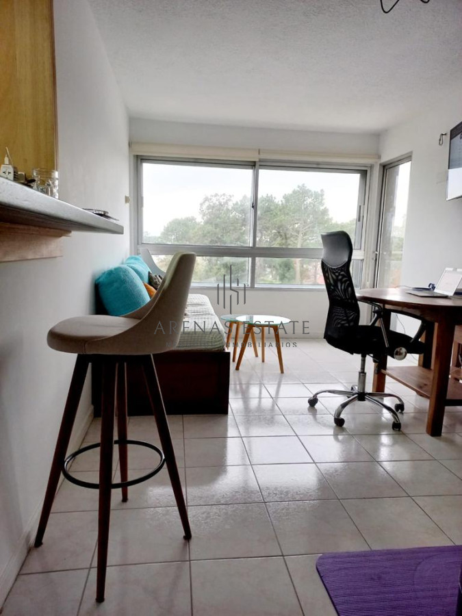 Apartamento ID.3262 - Venta apartamento en Punta Del Este 1 dormitorio reciclado, losa radiante, terraza, garage.