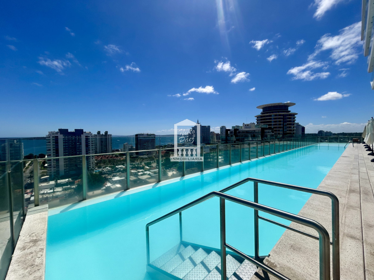 Venta apartamento de 2 dormitorios, 3 baños y doble garage en brava. - NYP41018A
