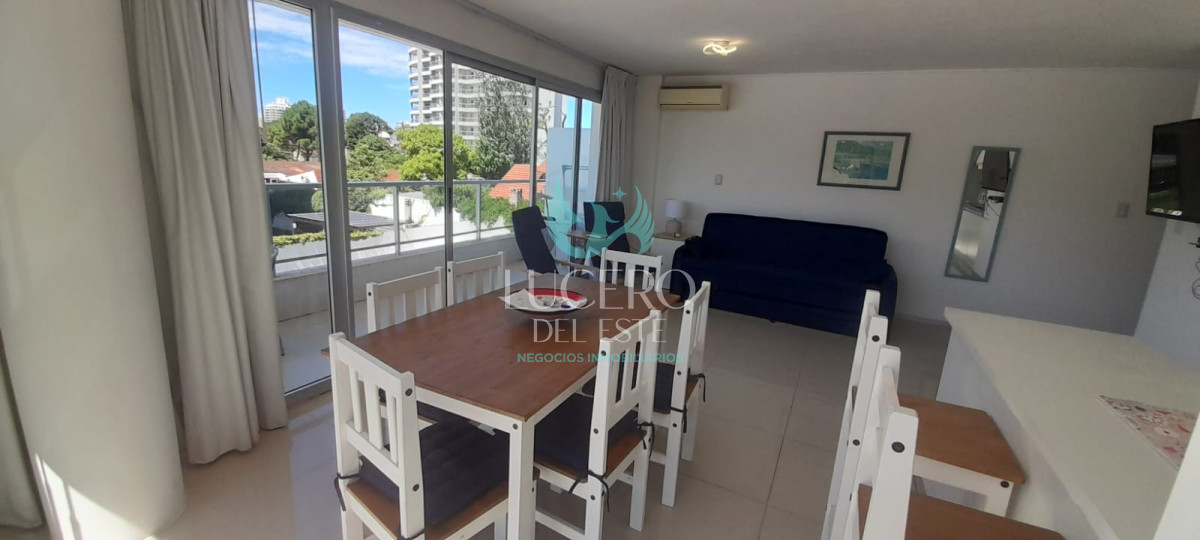 Apartamento ID.1034 - ALQUILER  INVERNAL DE APARTAMENTO DE 1 DORMITORIO Y UN BAÑOS, AYDI GRILL, PUNTA DEL ESTE 