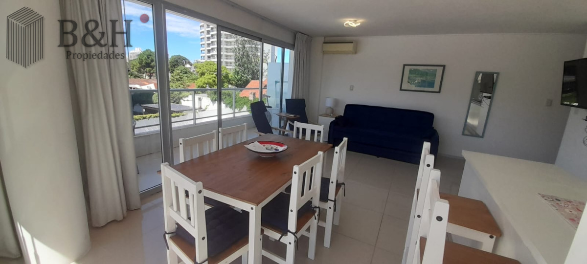 Apartamento ID.6251 - ALQUILER  INVERNAL DE APARTAMENTO DE 1 DORMITORIO Y UN BAÑOS, AYDI GRILL, PUNTA DEL ESTE 