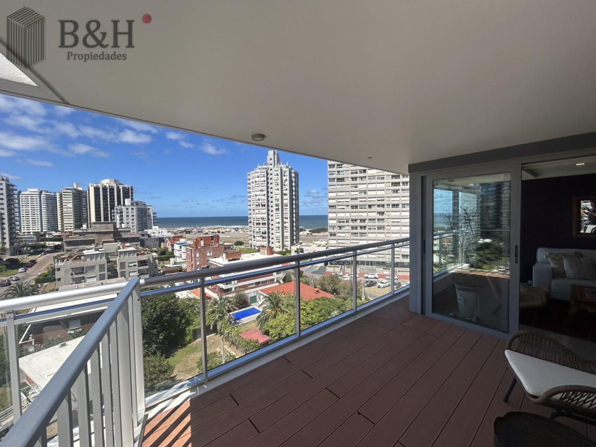 Apartamento ID.6750 - Venta apartamento de 2 dormitorios, 3 baños y doble garage en brava.