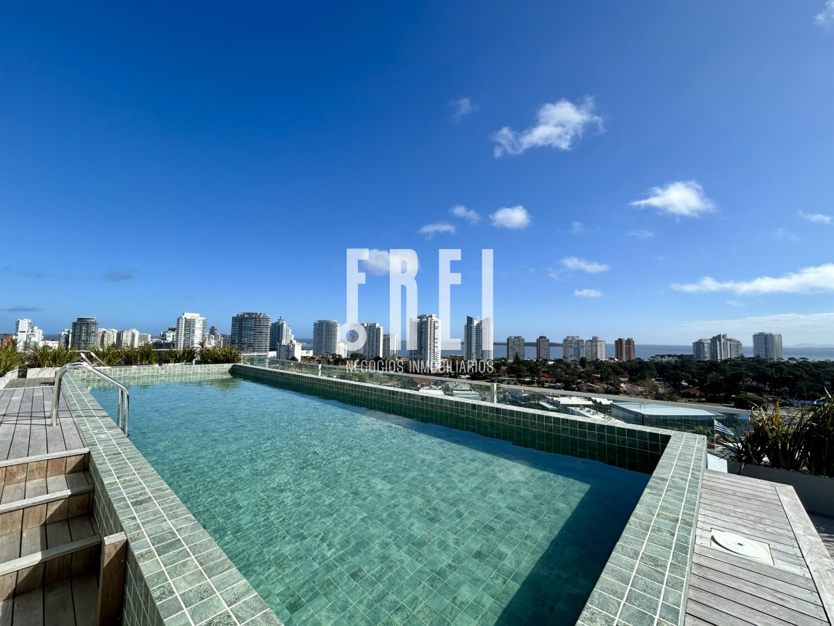 Apartamento ID.100 - VENTA DE APARTAMENTO A ESTRENAR DE 1 DORMITORIO Y 1 BAÑO, AYDI GRILL PUNTA DEL ESTE 