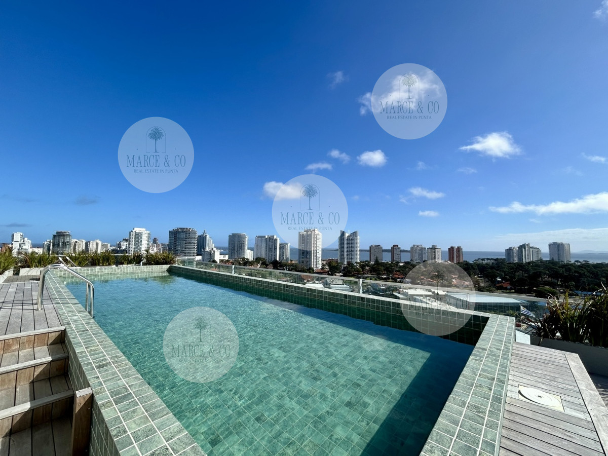 Apartamento ID.2333 - ALQUILER TEMPORADA : APARTAMENTO DE 1 DORMRITORIO Y 1 BAÑO, EDIFICIO VIEW, PUNTA DEL ESTE 