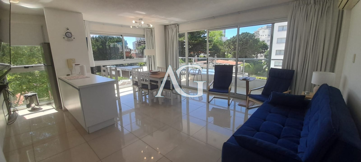 Apartamento ID.330 - ALQUILER  INVERNAL DE APARTAMENTO DE 1 DORMITORIO Y UN BAÑOS, AYDI GRILL, PUNTA DEL ESTE 