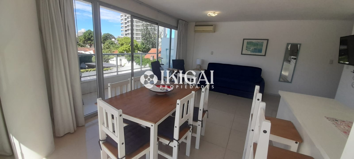 Apartamento ID.222 - ALQUILER  INVERNAL DE APARTAMENTO DE 1 DORMITORIO Y UN BAÑOS, AYDI GRILL, PUNTA DEL ESTE 