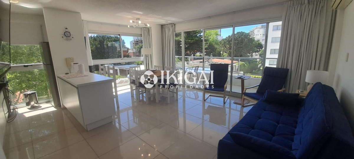 Apartamento ID.222 - ALQUILER  INVERNAL DE APARTAMENTO DE 1 DORMITORIO Y UN BAÑOS, AYDI GRILL, PUNTA DEL ESTE 