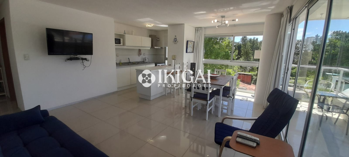 Apartamento ID.222 - ALQUILER  INVERNAL DE APARTAMENTO DE 1 DORMITORIO Y UN BAÑOS, AYDI GRILL, PUNTA DEL ESTE 