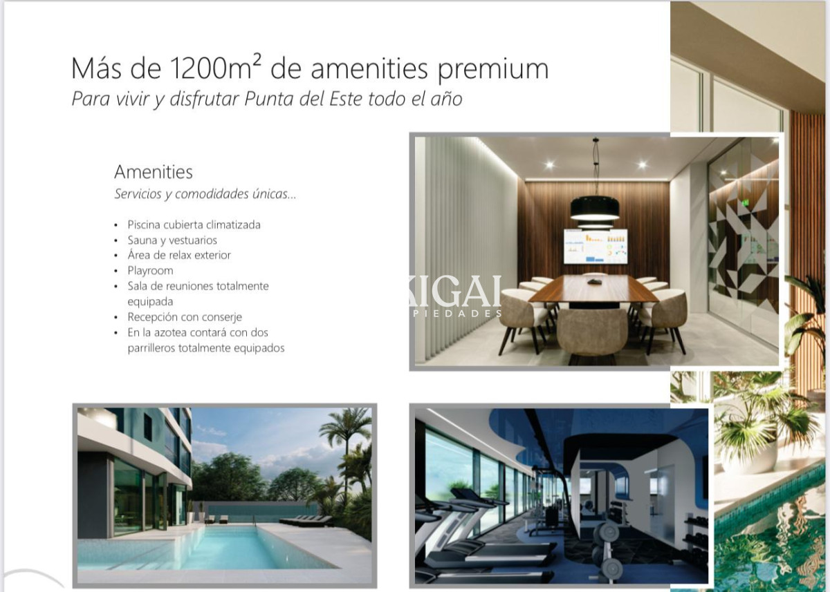 Apartamento ID.888 - VENTA DE APATAMENTO DE 1 DORMITORIO Y 1 BAÑOS A ESTRENAR, EDIFICIO VIEW II PUNTA DEL ESTE 