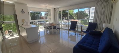 ALQUILER  INVERNAL DE APARTAMENTO DE 1 DORMITORIO Y UN BAÑOS, AYDI GRILL, PUNTA DEL ESTE 
