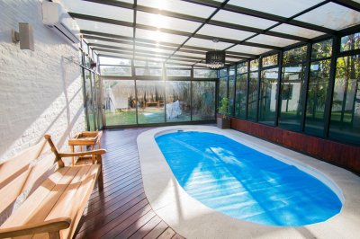 Paraiso Oculto- El lugar ideal para tus próximas vacaciones. piscina climatizada cubiertas, entorno tranquilo y sereno 