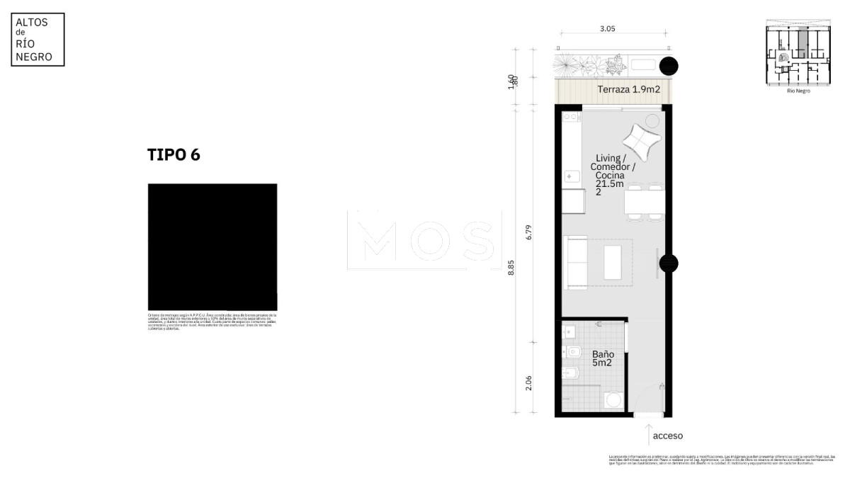 Apartamento ID.2867 - SE VENDE APARTAMENTOS A ESTRENAR EN MONTEVIDEO