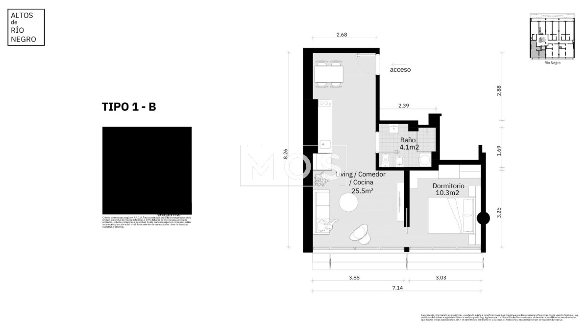 Apartamento ID.2867 - SE VENDE APARTAMENTOS A ESTRENAR EN MONTEVIDEO