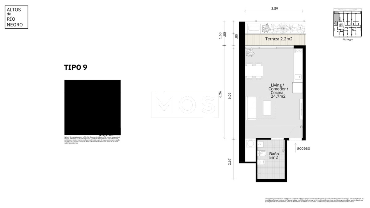 Apartamento ID.2867 - SE VENDE APARTAMENTOS A ESTRENAR EN MONTEVIDEO