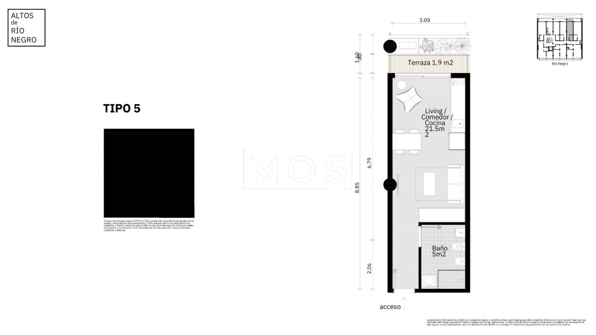 Apartamento ID.2867 - SE VENDE APARTAMENTOS A ESTRENAR EN MONTEVIDEO