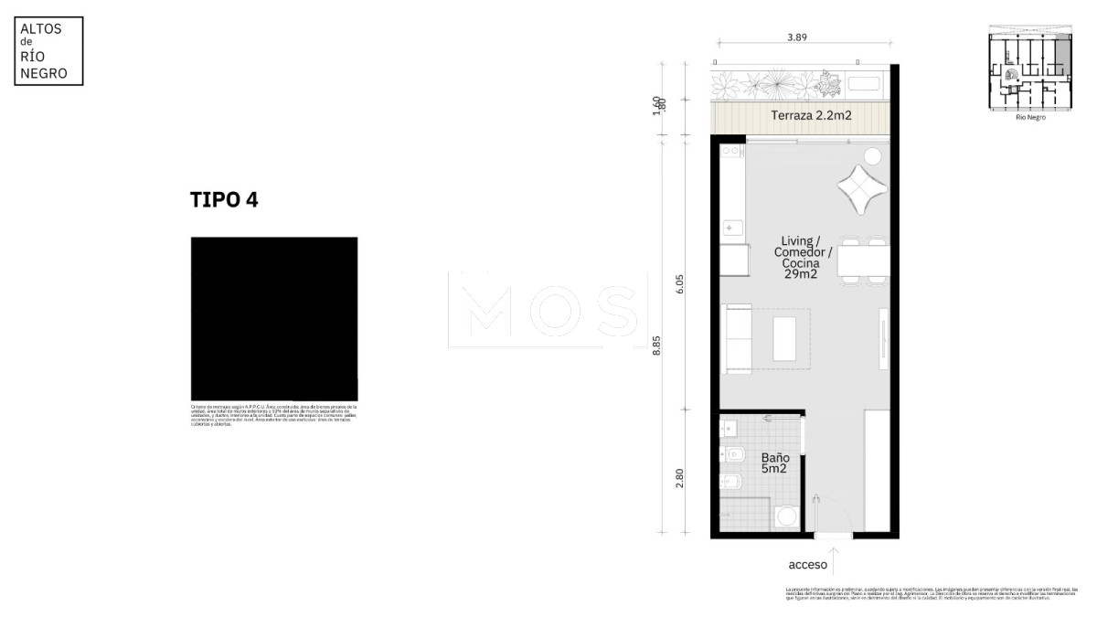Apartamento ID.2867 - SE VENDE APARTAMENTOS A ESTRENAR EN MONTEVIDEO