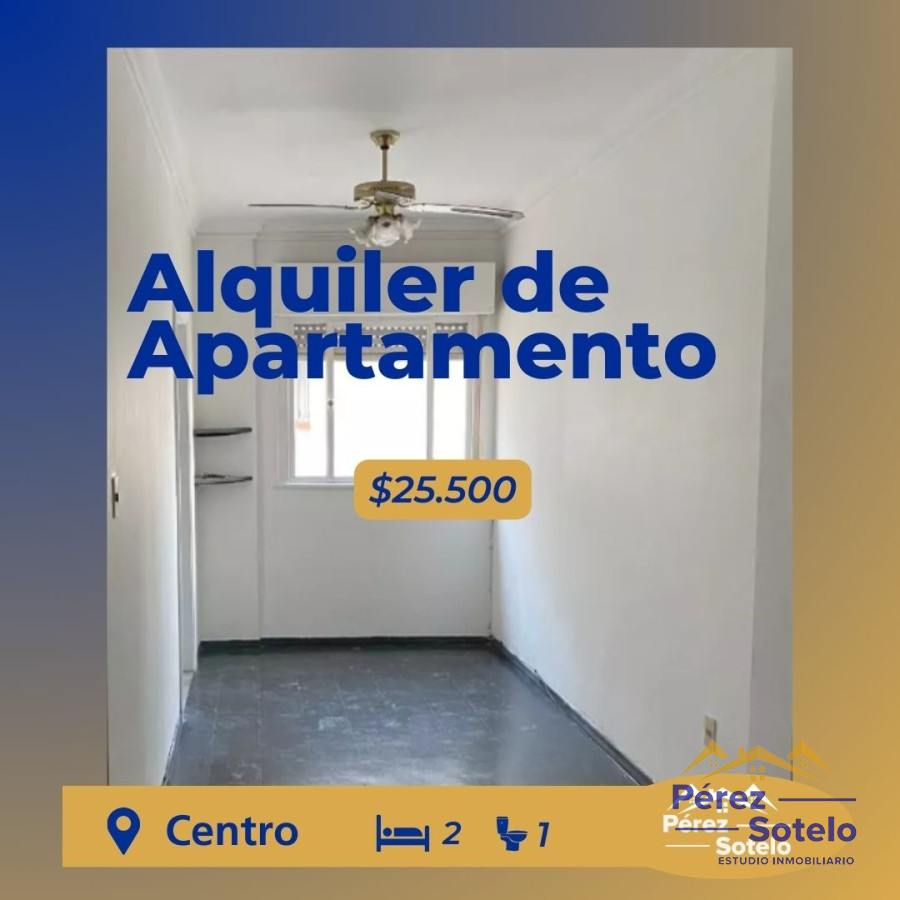 Apartamento ID.3 - Alquiler Apto. 2 Dormitorios. Centro