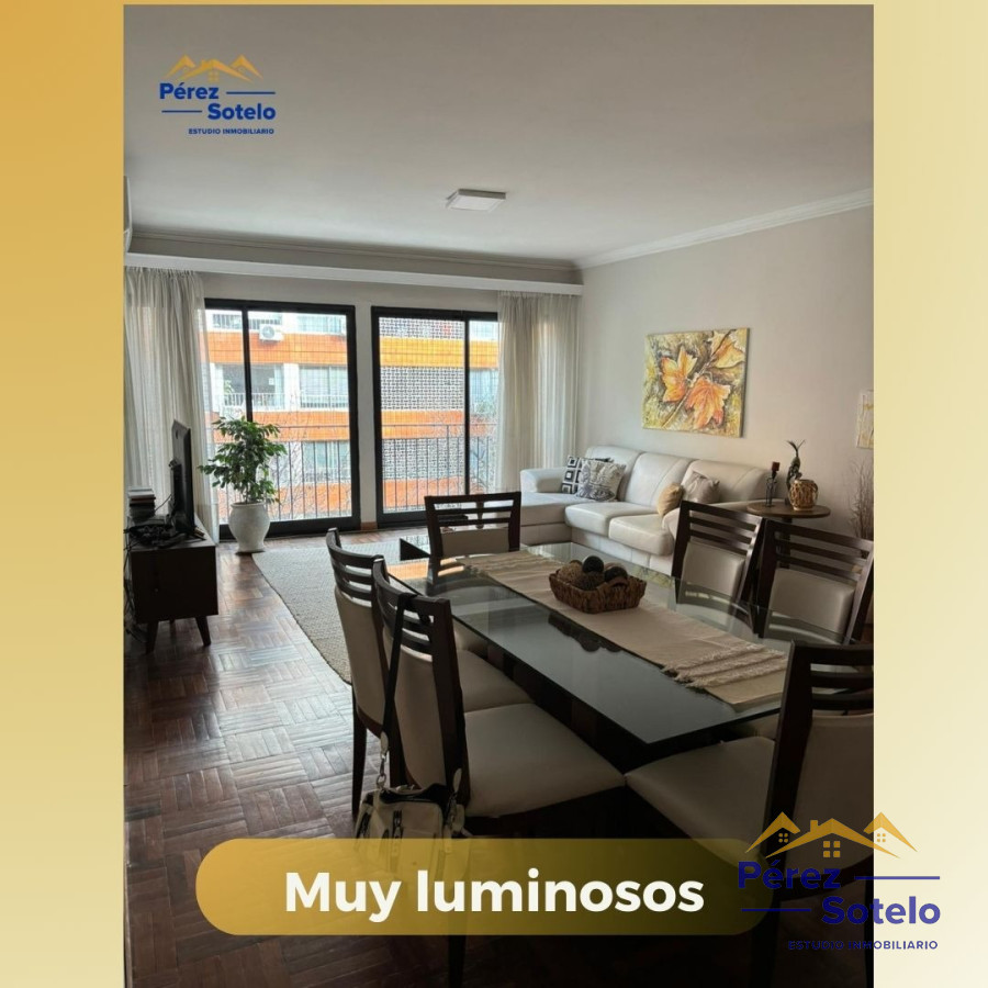 Apartamento ID.8 - Alquiler Apto Pocitos. 3 Dormitorios
