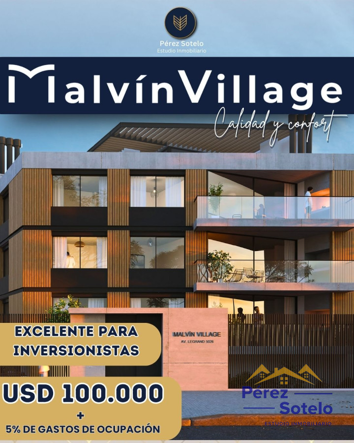 Apartamento ID.728 - Venta Apartamento en Malvín. Proyecto PRONTA ENTREGA