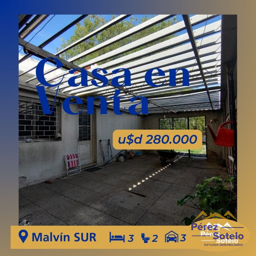 Casa ID.23 - Venta Casa En Malvín Sur A Metros De Avda. Italia
