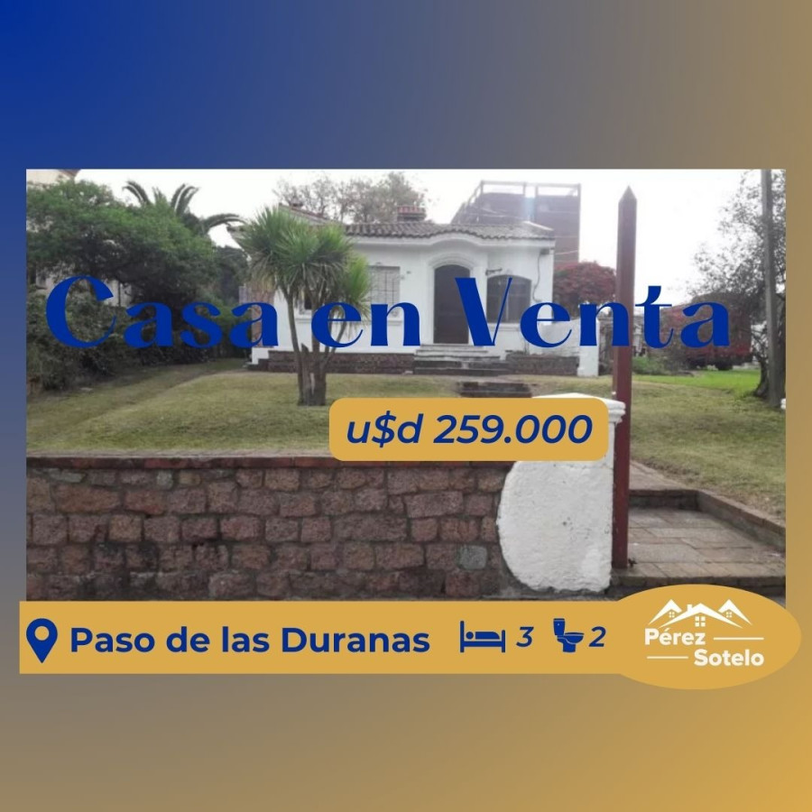 Se Vende Casa Zona Prado. 