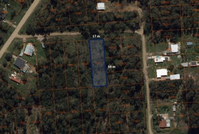 Venta de terreno de 1000 m2 con mejoras en Sauce de Portezuelo