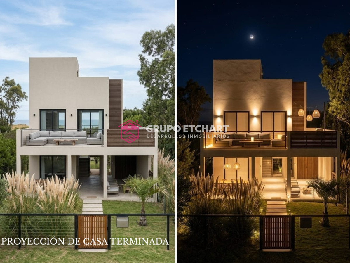 Casa ID.105 - Lote en Santa Mónica con casa a terminar