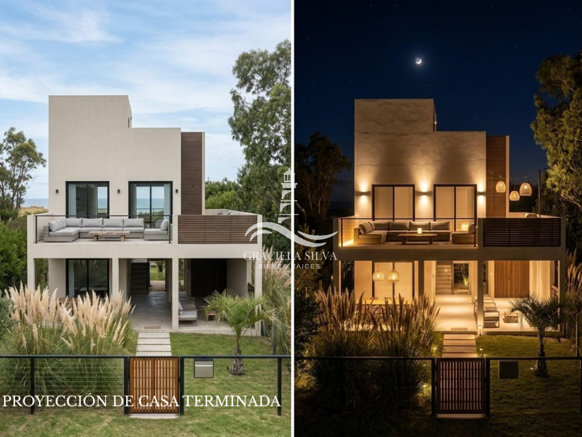 Casa 2 plantas en Santa Mónica a terminar, hermosa vista a la laguna