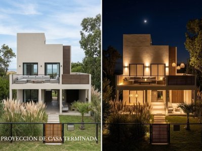 Casa 2 plantas en Santa Mónica a terminar, hermosa vista a la laguna
