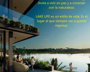 Última unidad de 2 dormitorios con vista al lago. Terraza con parrillero.  Piso alto. A estrenar en Diciembre 2024