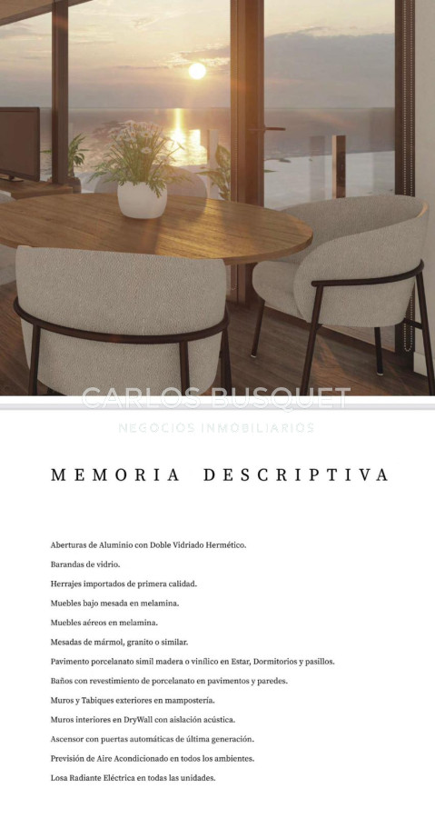 Apartamento ID.1152 - Venta SEE MANSA ultima unidda espectacular de 1 dormitorio