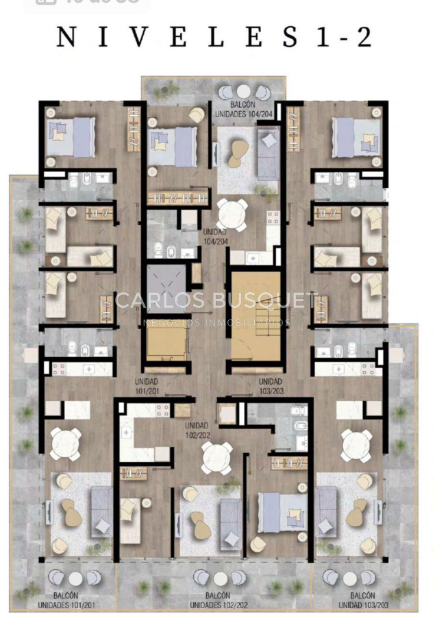 Apartamento ID.1152 - Venta SEE MANSA ultima unidda espectacular de 1 dormitorio