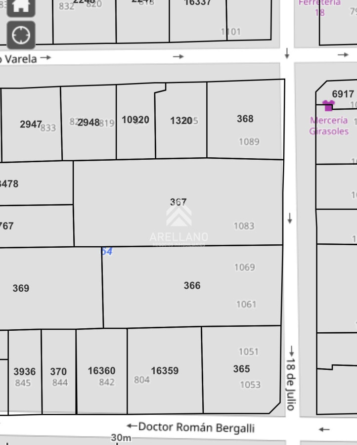 Terreno ID.5205 - Venta terreno céntrico ya limpio nivelado