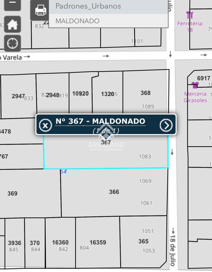 Terreno ID.5205 - Venta terreno céntrico ya limpio nivelado