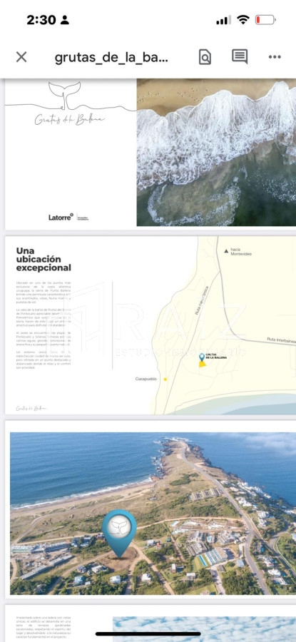 Apartamento ID.11010 - VENTA EN POZO ESPECTACULAR EN GRUTAS DE PUNTA BALLENA 