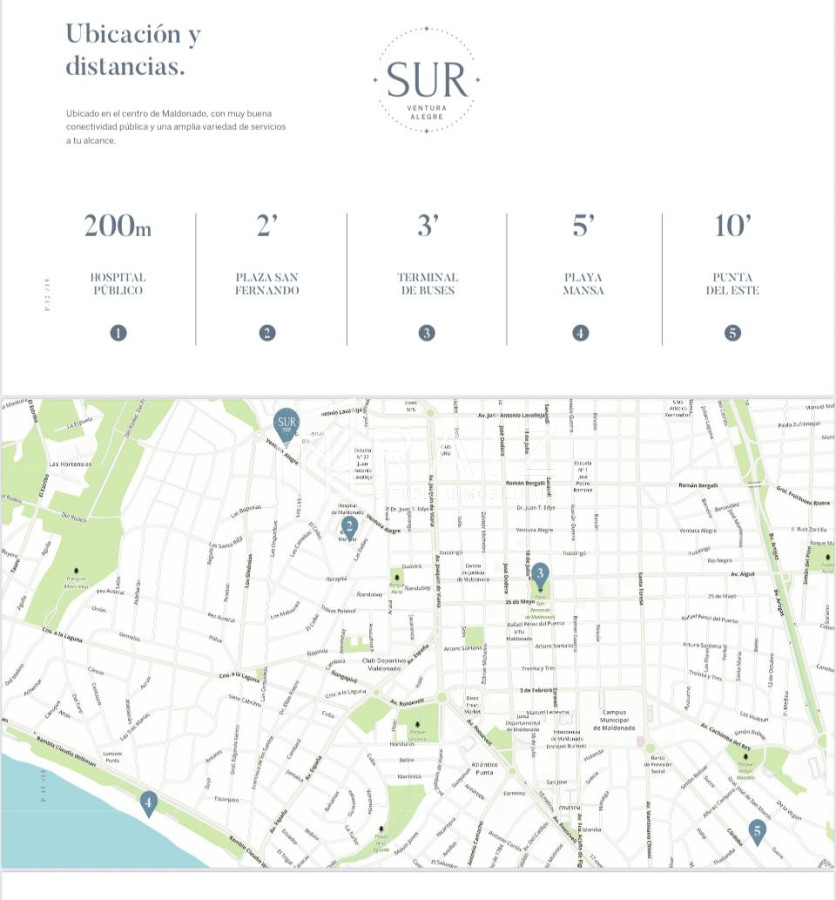 Apartamento ID.11491 - VENTA APARTAMENTO 1 DORMITORIO MALDONADO