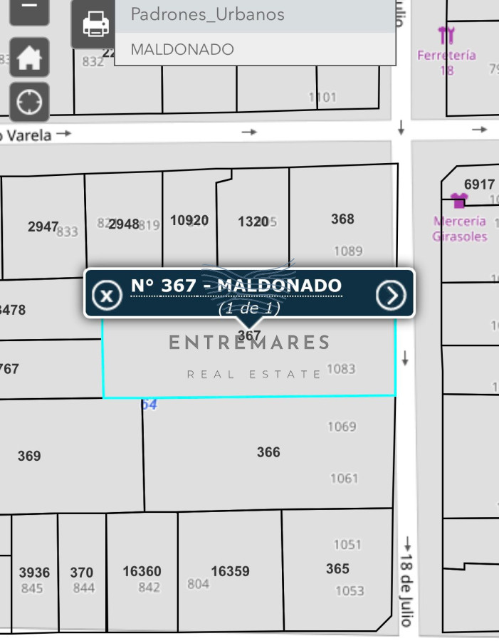 Terreno ID.354 - Venta terreno céntrico ya limpio nivelado