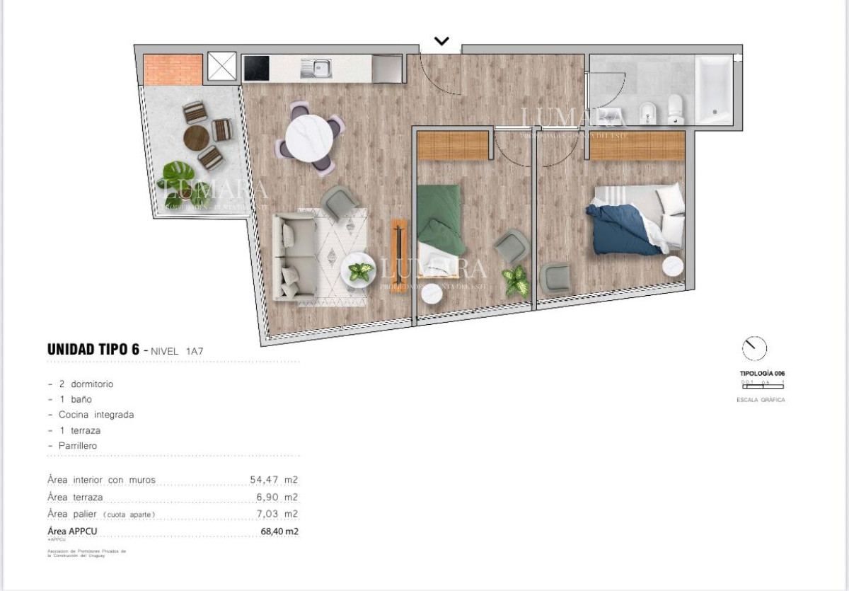 Apartamento ID.2817 - Apartamento en Maldonado, Maldonado