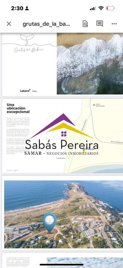 VENTA EN POZO ESPECTACULAR EN GRUTAS DE PUNTA BALLENA - GoPunta - Portal Inmobiliario de Punta del Este - Maldonado