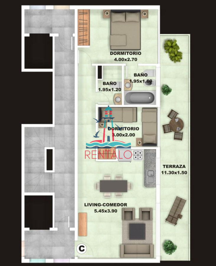Apartamento ID.265 - Venta unidades de 1, 2  y 3 dormitorios en Sol y Luna 2