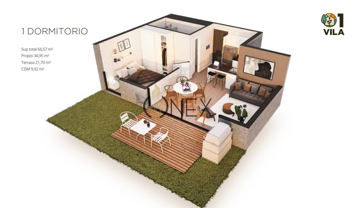 Apartamento ID.2381 - Apartamento 2 dormitorios 