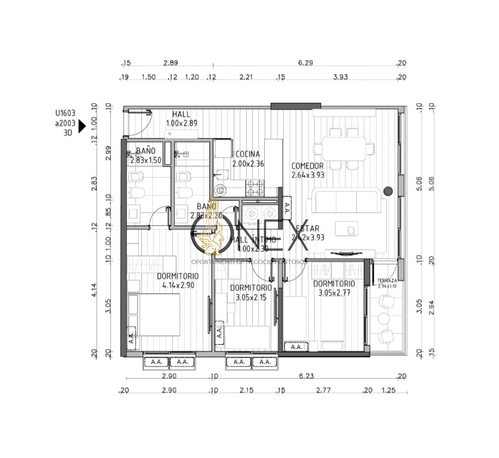 Apartamento ID.3945 - Nostrum Roosevelt