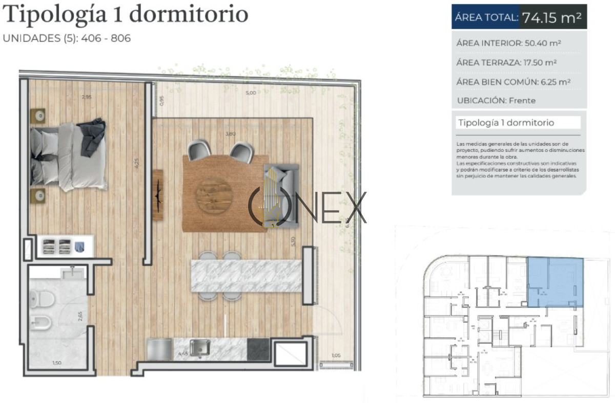 Apartamento ID.2791 - Apartamento en Montevideo, Pocitos