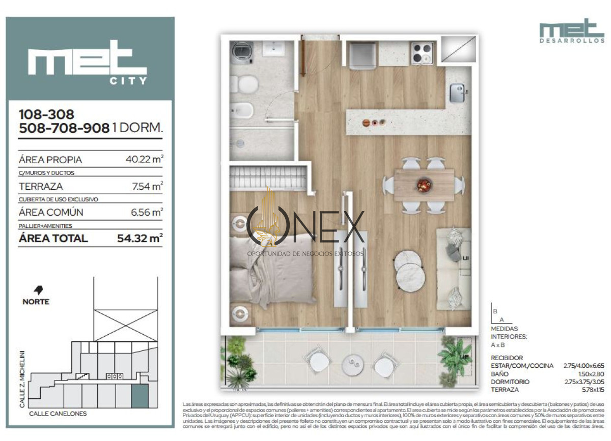 Apartamento ID.3638 - Apartamento en Montevideo, Barrio Sur
