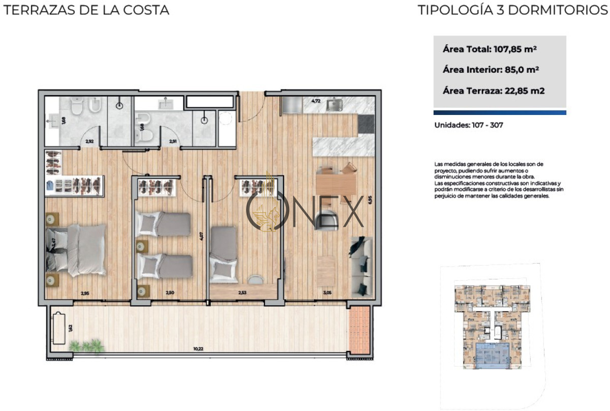Apartamento ID.2771 - VENTA APARTAMETNO 3 DORMITORIO A ESTRENAR 
