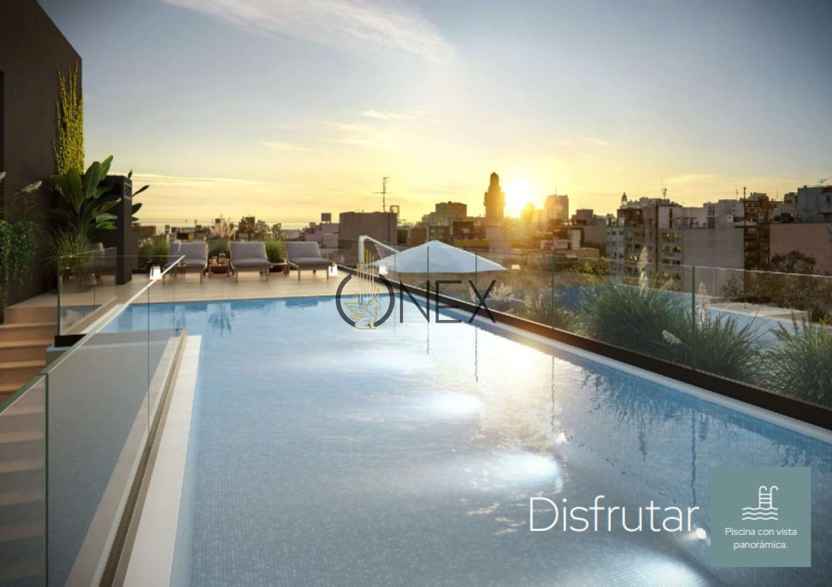 Apartamento ID.2372 - Al frente Apto. de 2 Dormitorios con 2 balcones en el centro de MVD