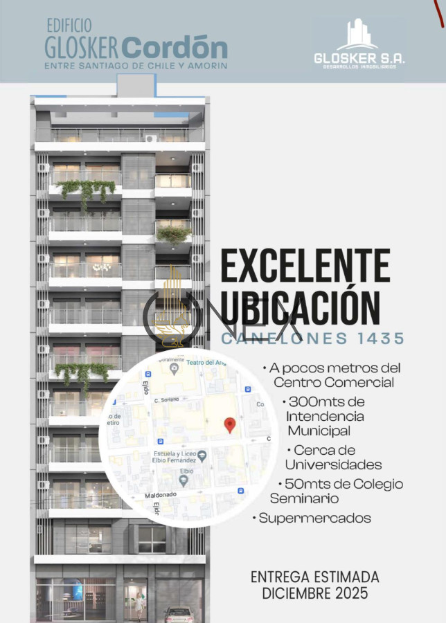 Apartamento ID.2018 - Venta Apartamento 1 Dormitorio Cordon