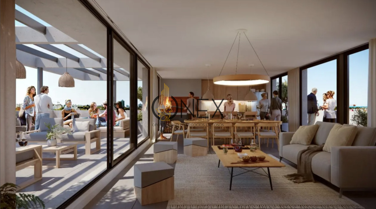 Apartamento ID.3663 - Estilo de vida urbano - Venta Ap. Cordon 1D Frente Terraza Amenities 