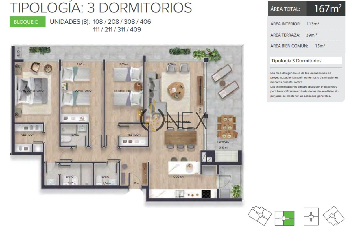 Apartamento ID.2757 - VENTA Apartamento de 2 y 3 dormitorio a estrenar
