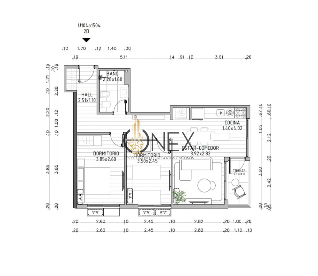 Apartamento ID.3936 - Nostrum Roosevelt